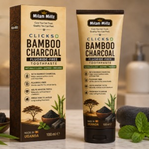 Clicks Bamboo Charcoal Fluoride-Free Toothpaste