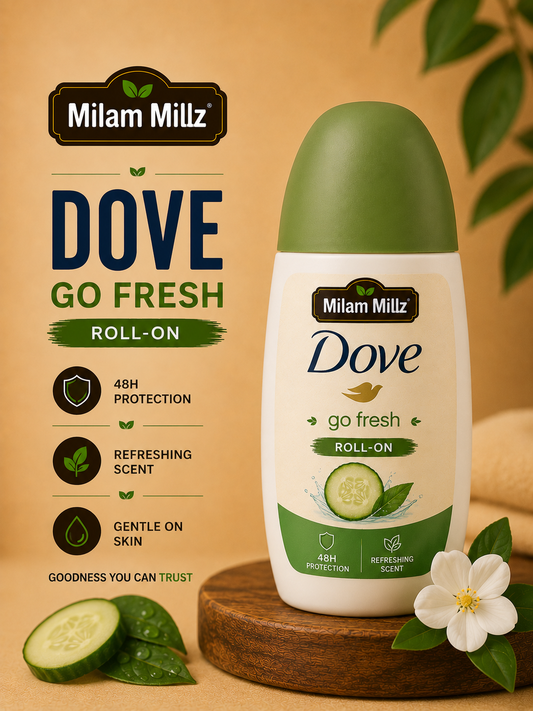 Dove Go Fresh Roll-On