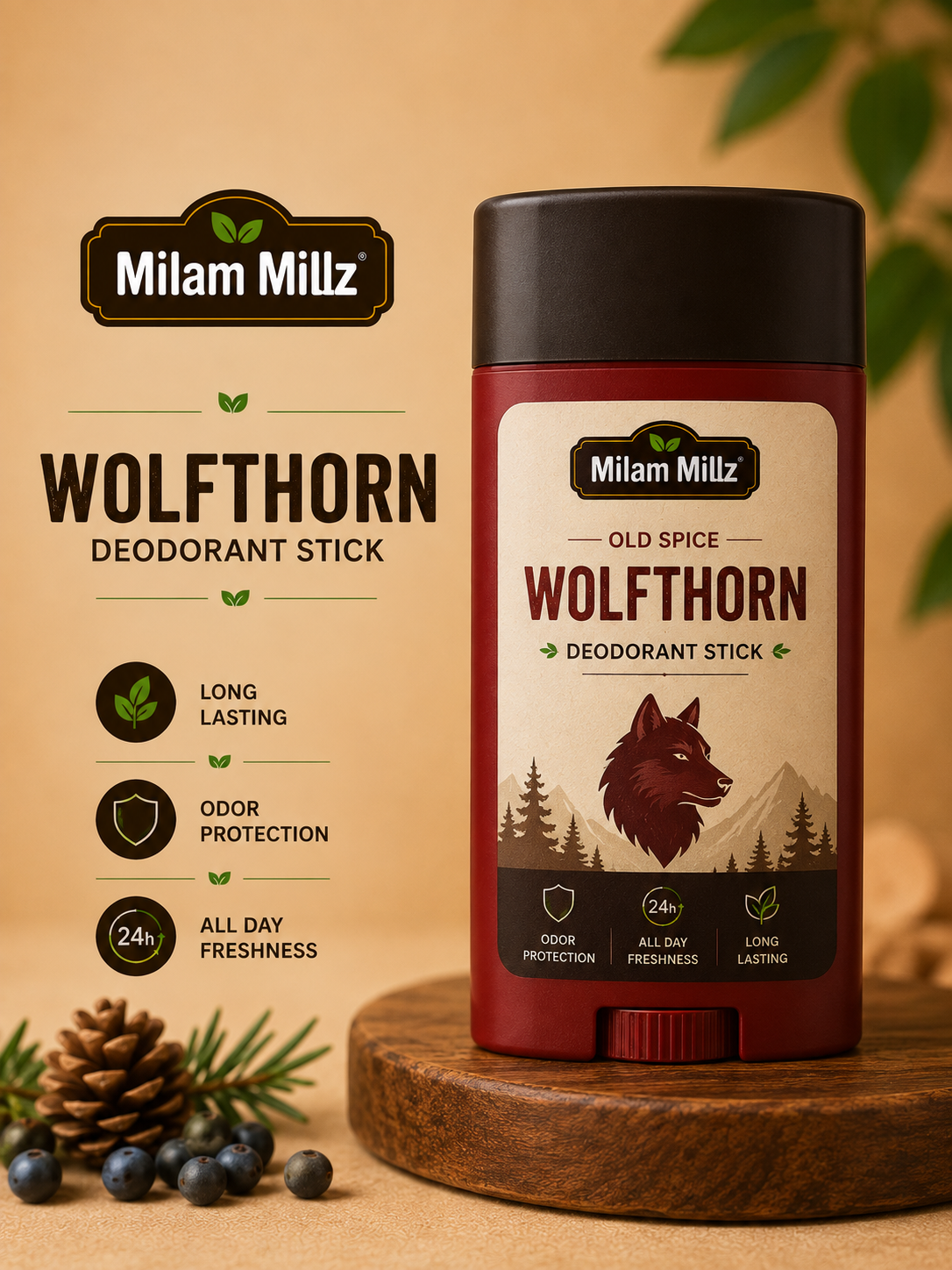 Old Spice Wolfthorn Deodorant Stick