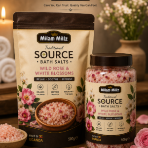 Source Wild Rose & White Blossoms Bath Salts